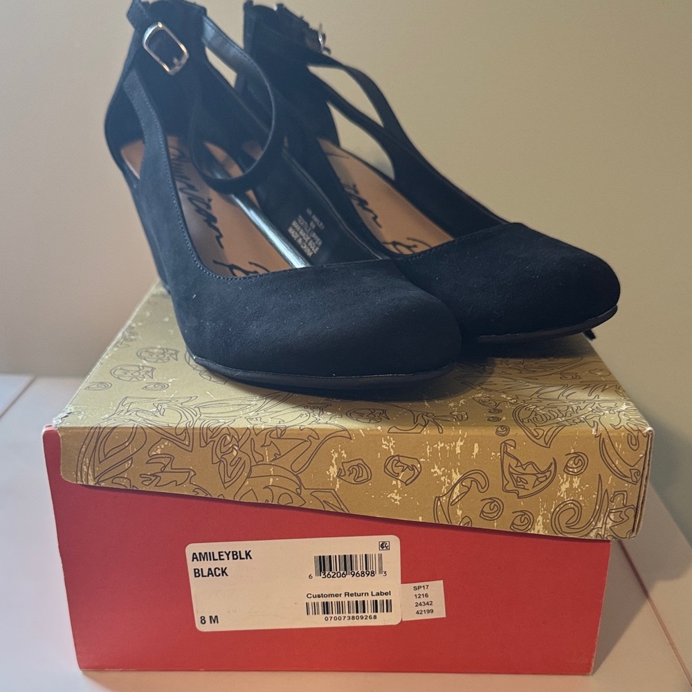 American Rag Amiley Black Women's Wedges 2 inch